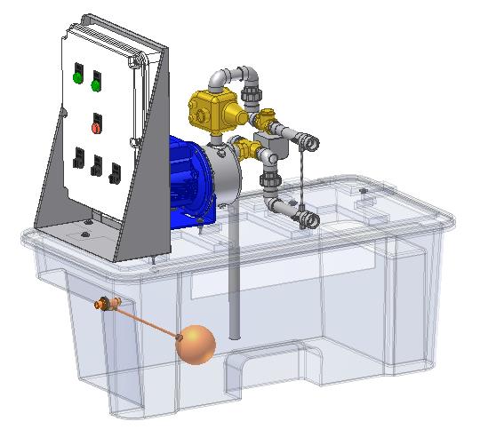 ACESSÓRIOS ECODEPUR PLUVIA SMARTBOX Sistema de Gestão Inteligente da água O módulo de Gestão Inteligente da água, Ecodepur PLUVIA SMARTBOX, corresponde a um sistema completo que permite o controlo e