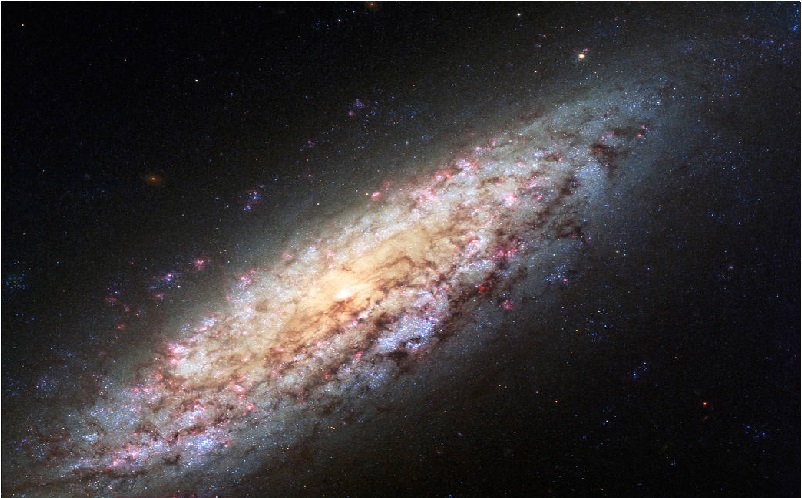Capítulo 4. Curvas de rotação de galáxias quanto o gás e a poeira giram em torno do centro galático.