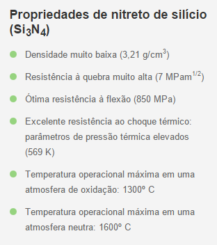 Diferente de metais duros ou de outros materiais de corte, os processos de usinagem podem ser realizados com inserções de cerâmica à velocidade máxima sem o uso de lubrificantes para refrigeração.