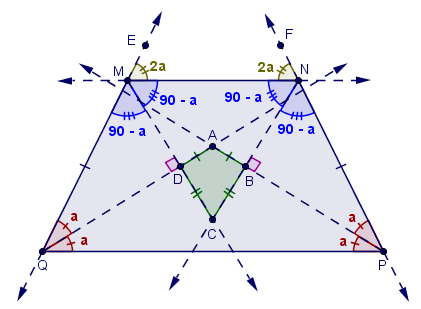 comum aos dois triângulos, pelo teorema 4.8.3, os triângulos e são congruentes, isto é,. Segue-se que os ângulos destes triângulos são congruentes, isto é,.