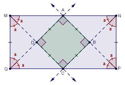 22 Como é equidistante de e, pois o triângulo é isósceles, então. Então. Logo, os segmentos e são congruentes, isto é,. Portanto, como e. Pela definição 2.1.1, o quadrilátero é um quadrilátero pipa.