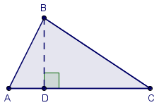 70 A prova é feita utilizando o teorema 4.11.6. 4.11 Desigualdade Básica para Soma dos Ângulos de um Triângulo Teorema 4.11.1: Todo triângulo retângulo possui apenas um ângulo reto e os outros dois ângulos agudos.