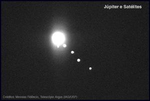 Júpiter Imagens feitas no observatório Abraão
