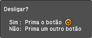 Insira um DVD ou outra forma de vídeo e pressione o botão Play (se necessário). Pressione o botão Source Search no projetor ou controle remoto para detectar a fonte de vídeo.