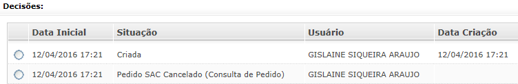 Registre algum comentário, se houver. Ao final, clique em Confirmar. O resultado da solicitação de Devolução será apresentado. Para que a Devolução seja finalizada, falta o processo de Conferência.