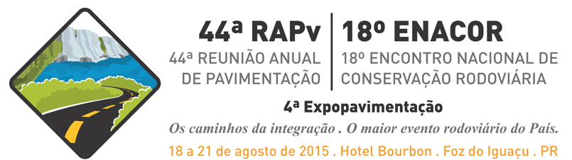 44ª RAPv REUNIÃO ANUAL DE PAVIMENTAÇÃO E 18º ENACOR ENCONTRO NACIONAL DE CONSERVAÇÃO RODOVIÁRIA Foz do Iguaçu, PR - 18 a 21 de agosto de 2015 AVALIAÇÃO DE DESEMPENHO DE PELÍCULAS REFLETIVAS Fabiano
