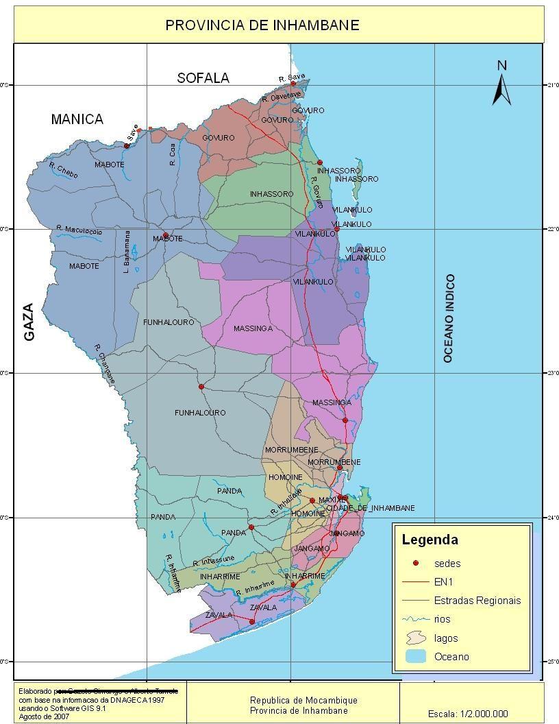 Lingua Oficial: Português Linguas Locais: Ndau, Xitswa, Bitonga,