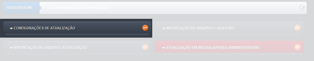 156 ADMINISTRAÇÃO 2.4 Faq Consultar página: 118 * Complemento de conteúdo publicado em outro tópico. ADMINISTRAÇÃO 2.5 Usuários / Níveis Consultar página: 16 * Complemento de conteúdo publicado em outro tópico.