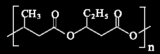 ORIGEM DOS POLÍMEROS BIODEGRADÁVEIS NATURAL ORIGEM BACTERIANA POLI(HIDROXIBUTIRATO-CO-VALERATO) POLIHIDROXIBUTIRATO (PHB) POLIHIDROXIVALERATO (PHV) Este copolímero foi sintetizado pela primeira vez