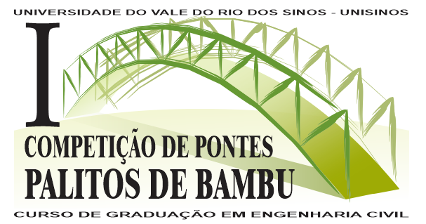 I Competição Estudantil de Pontes de Palitos de Bambu MISSÃO Com o principal objetivo de desafiar a estimular os estudantes do curso de graduação em engenharia civil desta instituição, a I Competição