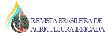 142 Revista Brasileira de Agricultura Irrigada v.4, nº. 3, p.142 149, 2010 ISSN 1982-7679 (On-line) Fortaleza, CE, INOVAGRI http://www.inovagri.org.br Protocolo 010.