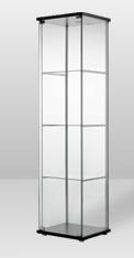 75 Cabinet with two doors and lock Balcão em estrutura de alumínio laminado com prateleira e fechadura (branco/white) 100 x 60,5 x 92 cm 36.