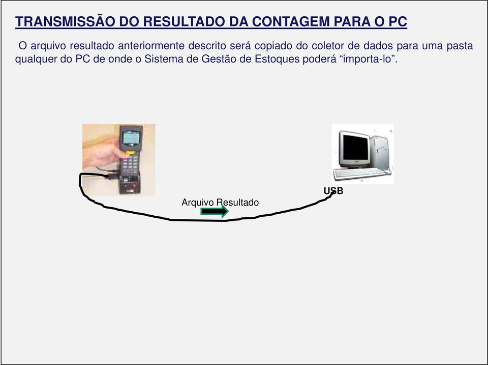 de dados para uma pasta qualquer do PC de onde o Sistema