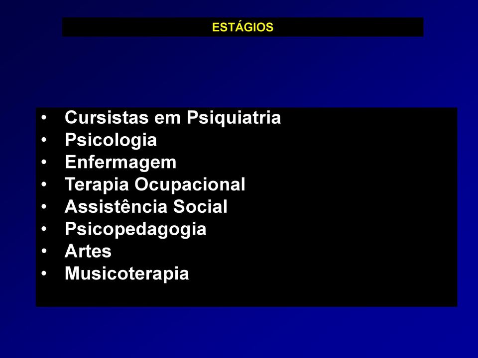 Enfermagem Terapia Ocupacional