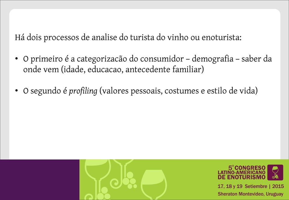 demografia saber da onde vem (idade, educacao, antecedente