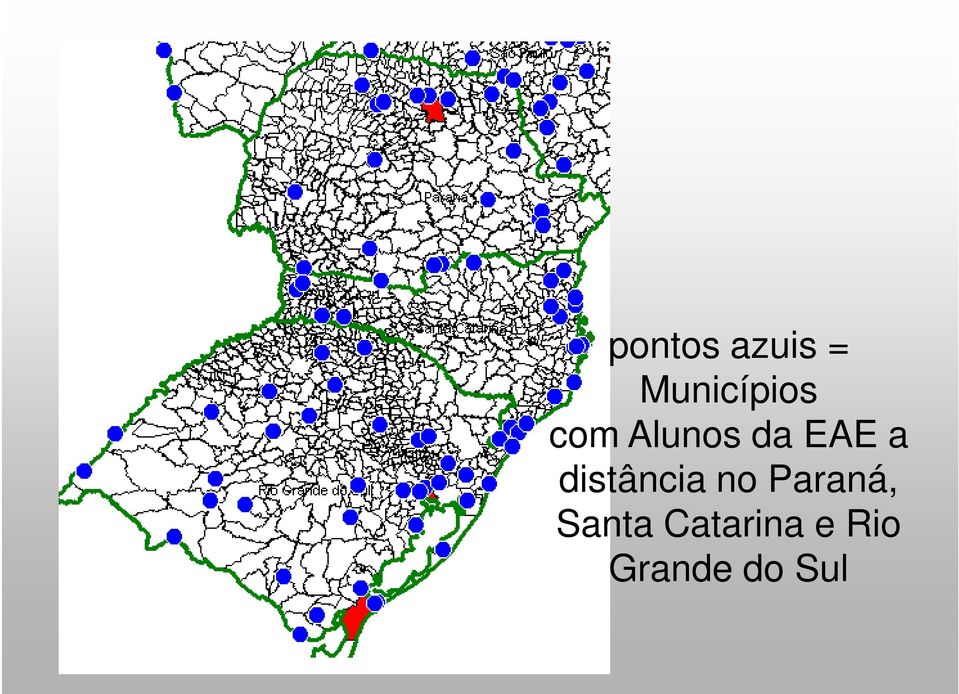 distância no Paraná,