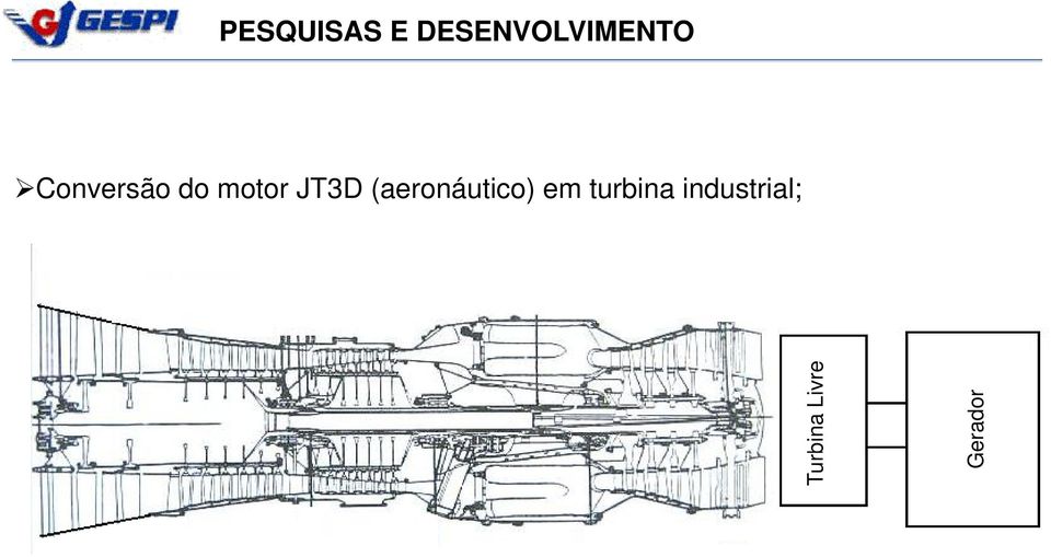 (aeronáutico) em turbina