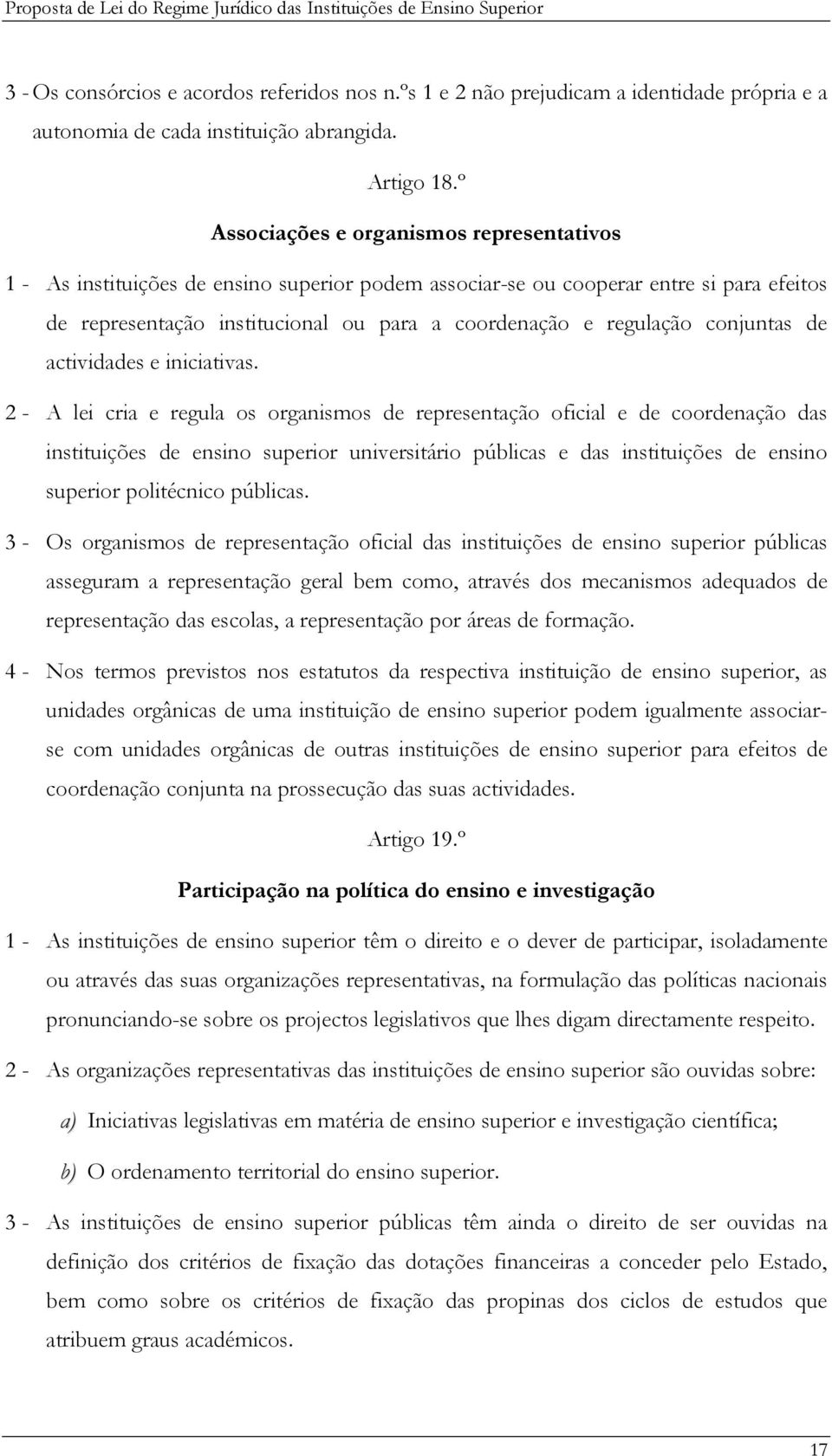 conjuntas de actividades e iniciativas.