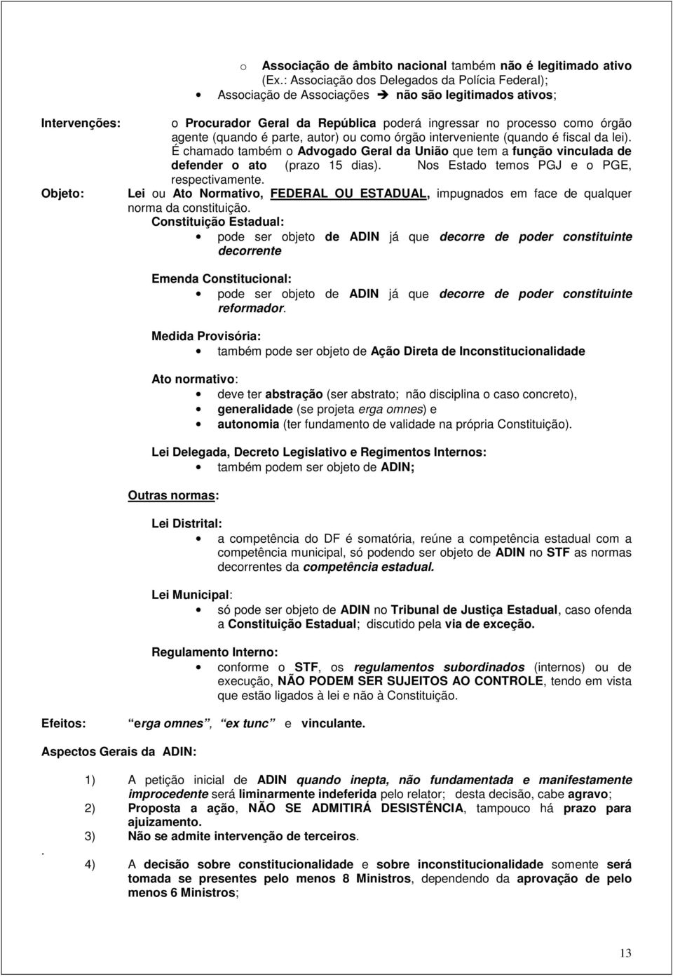 interveniente (quand é fiscal da lei). É chamad também Advgad Geral da Uniã que tem a funçã vinculada de defender at (praz 15 dias). Ns Estad tems PGJ e PGE, respectivamente.