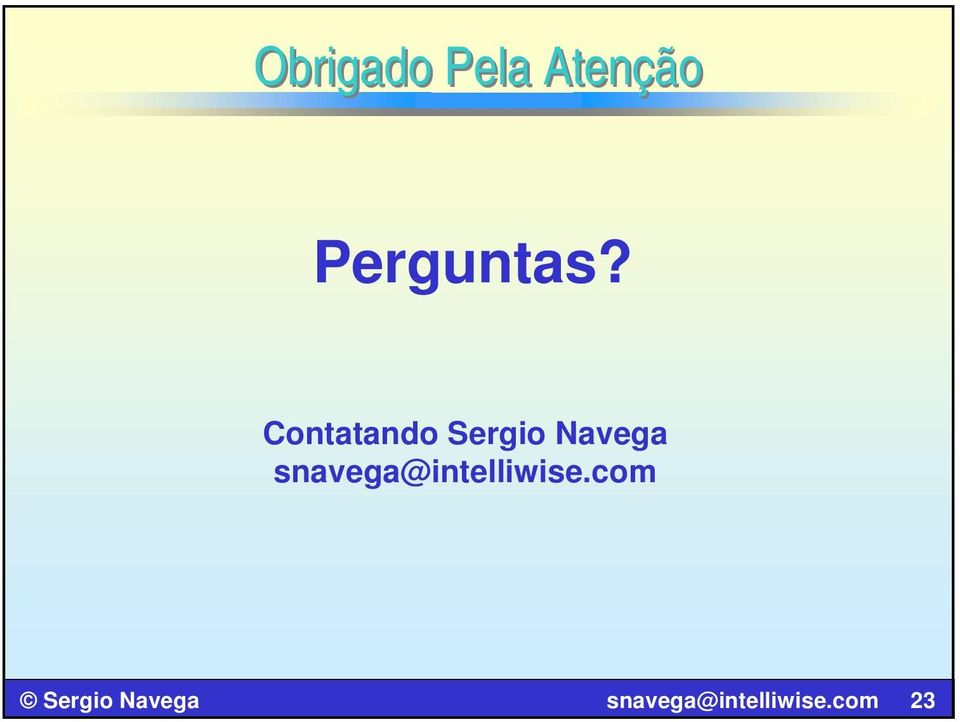 Contatando Sergio Navega