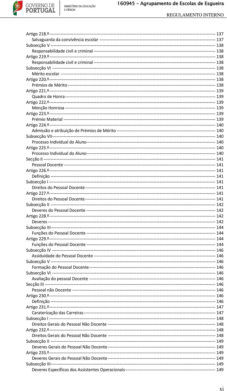 --------------------------------------------------------------------------------- 137 Subsecção V