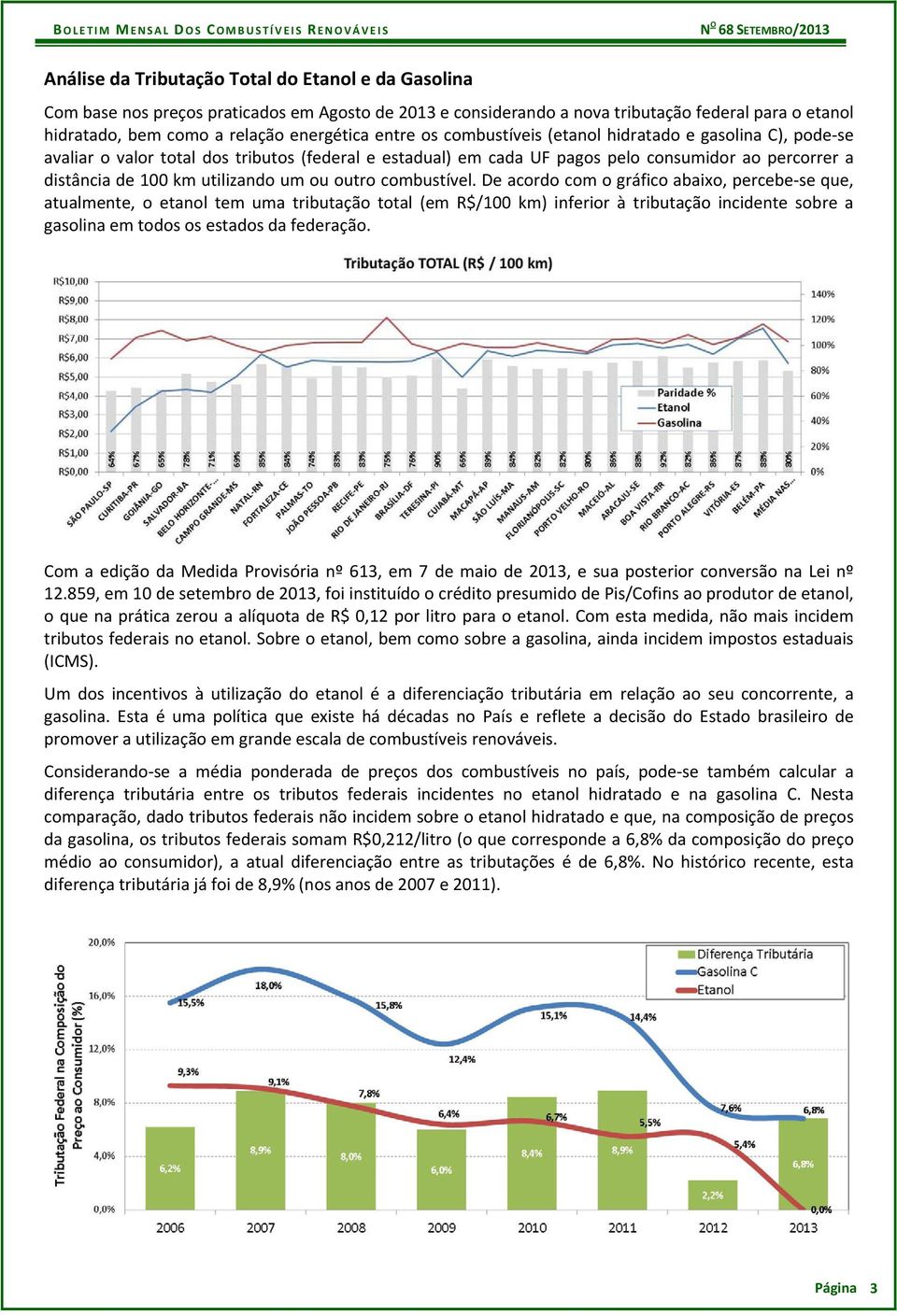 um ou outro combustível.