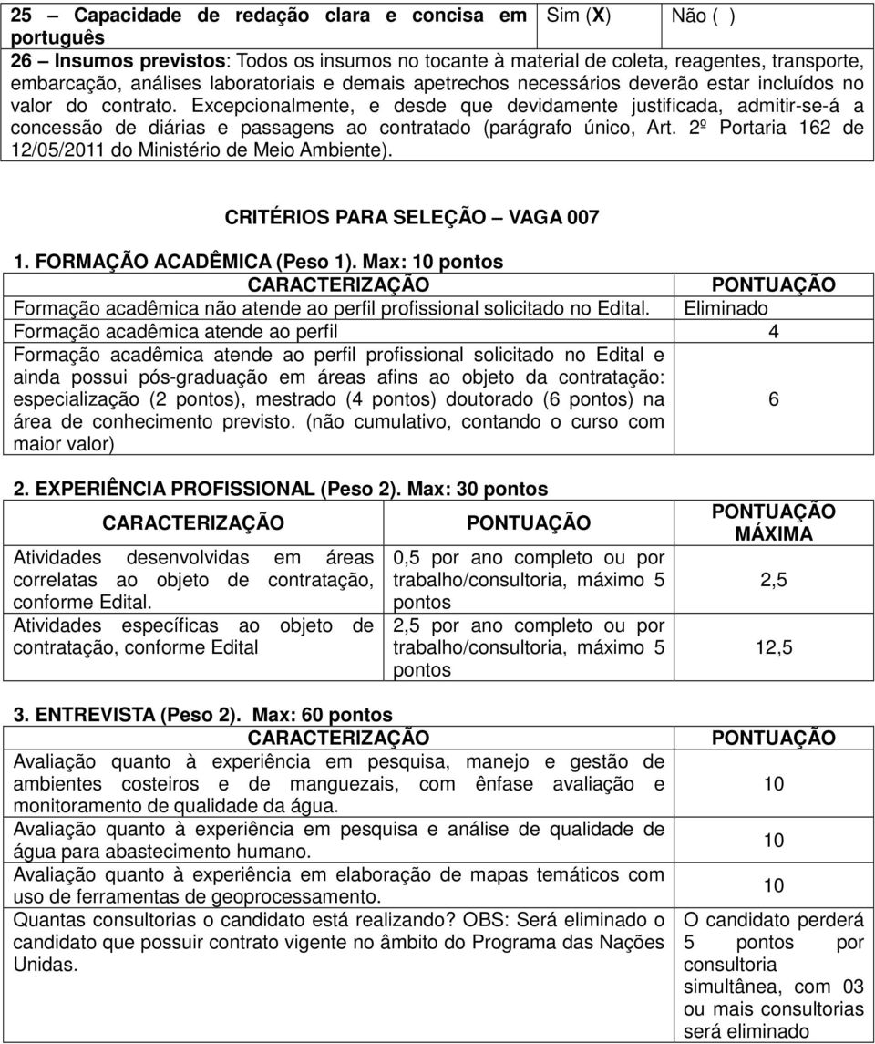 Excepcionalmente, e desde que devidamente justificada, admitir-se-á a concessão de diárias e passagens ao contratado (parágrafo único, Art.