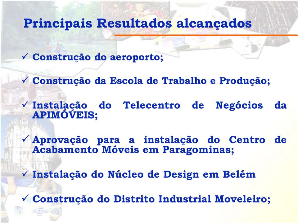 Aprovação para a instalação do Centro de Acabamento Móveis em Paragominas;