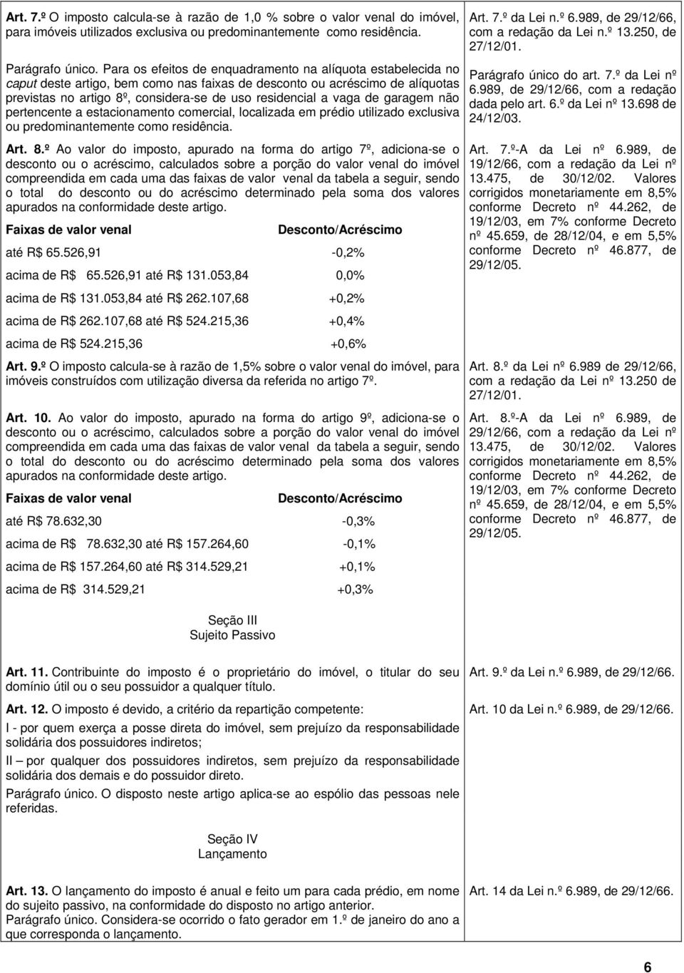 vaga de garagem não pertencente a estacionamento comercial, localizada em prédio utilizado exclusiva ou predominantemente como residência. Art. 8.