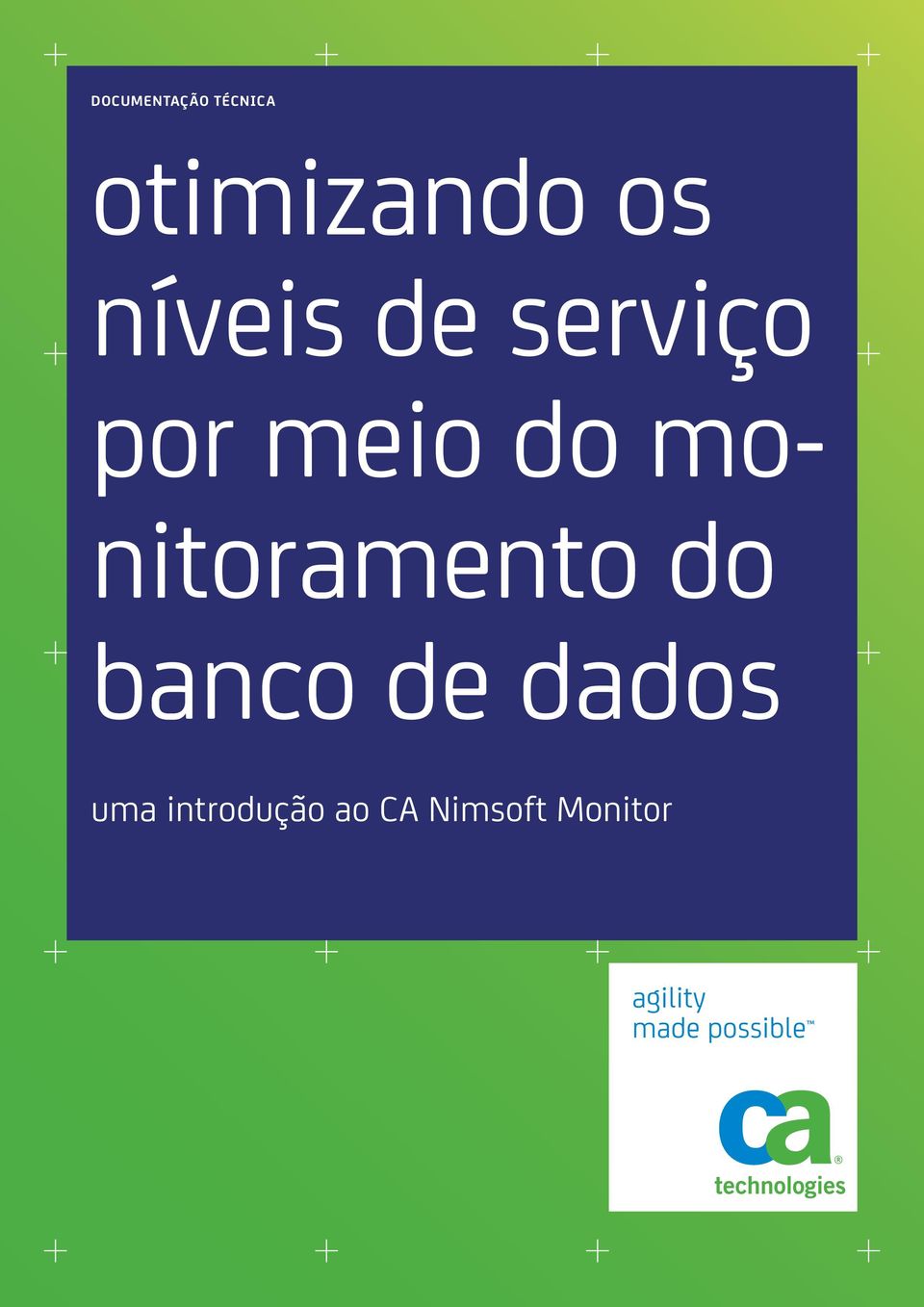 monitoramento do banco de dados uma