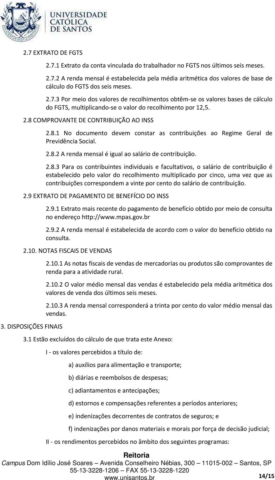 COMPROVANTE DE CONTRIBUIÇÃO AO INSS 2.8.