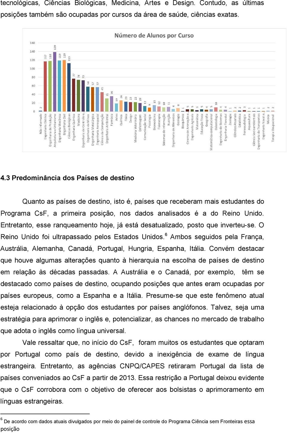 Entretanto, esse ranqueamento hoje, já está desatualizado, posto que inverteu-se. O Reino Unido foi ultrapassado pelos Estados Unidos.