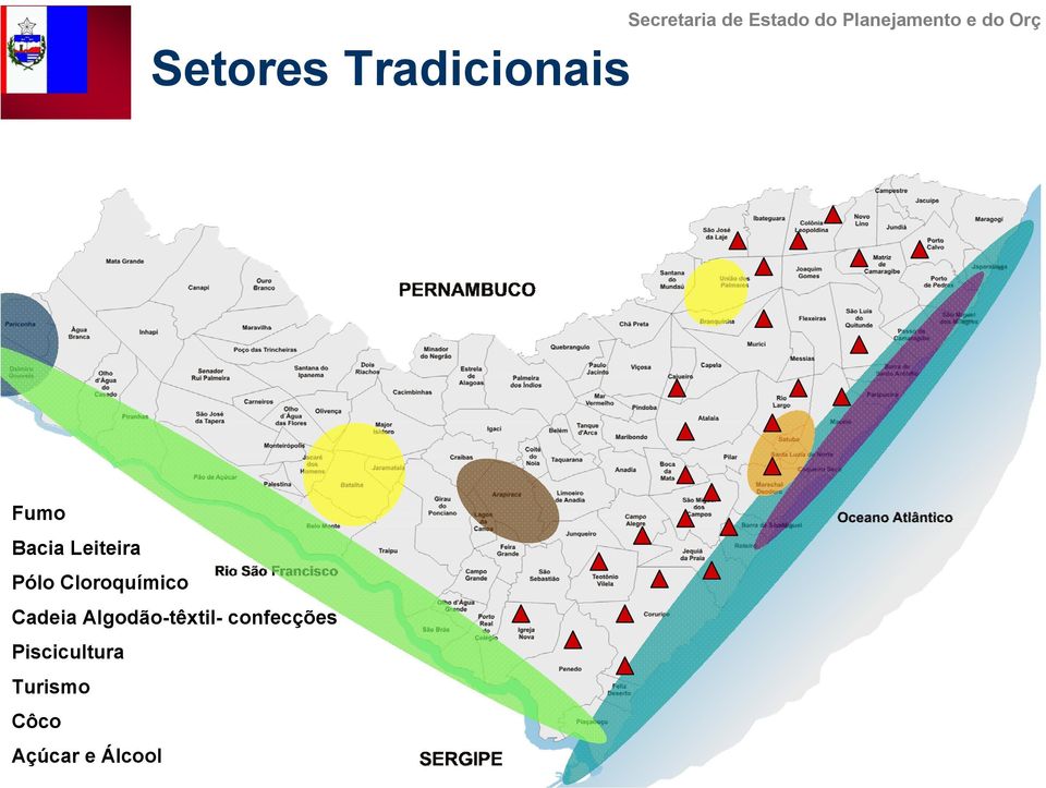 Bacia Leiteira Pólo Cloroquímico Cadeia