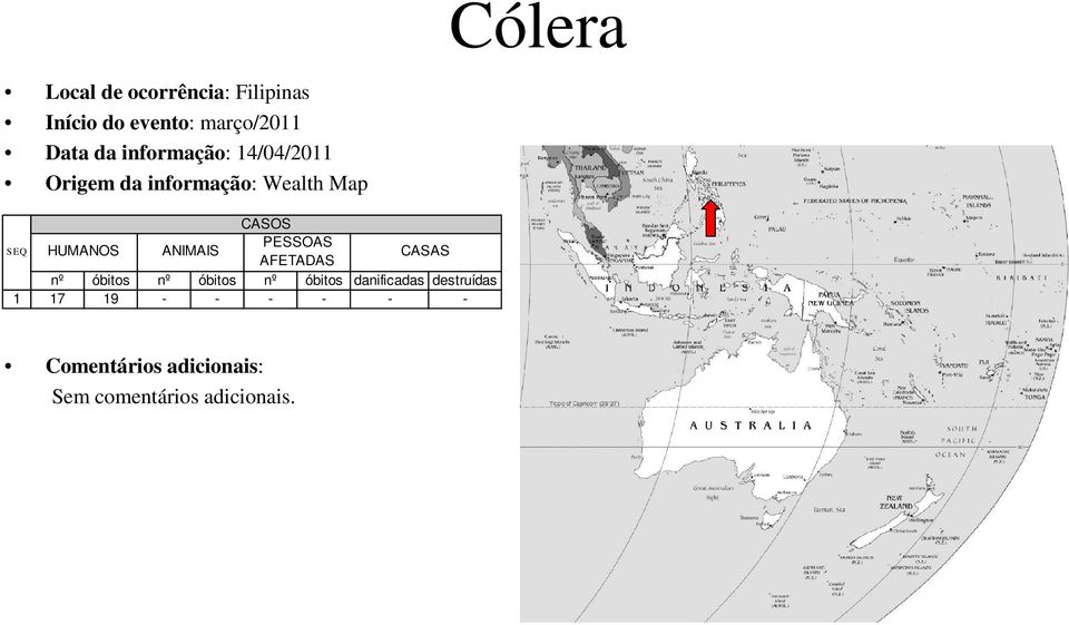 14/04/2011 Origem da informação: Wealth Map