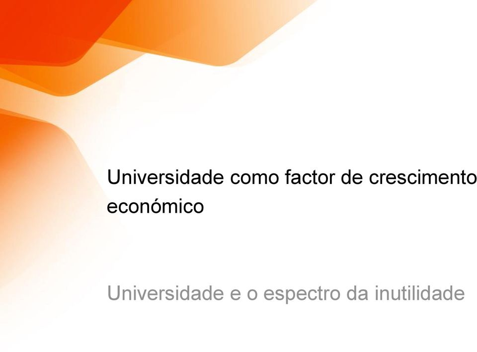 económico Universidade