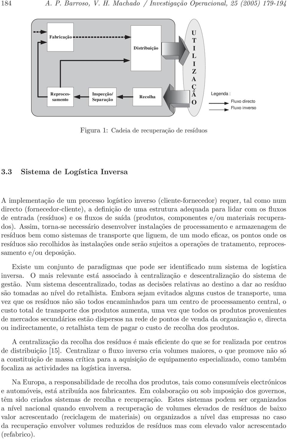 de recuperação de resíduos 3.