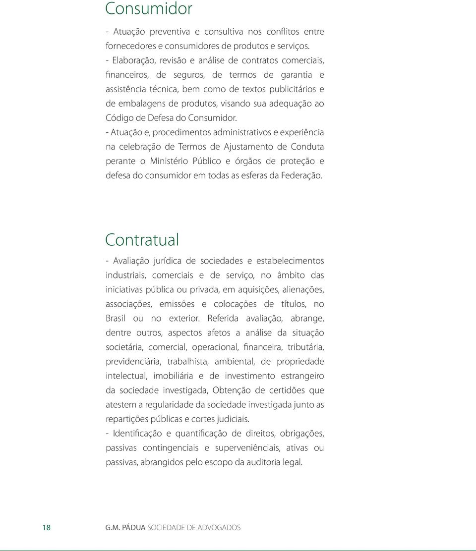 sua adequação ao Código de Defesa do Consumidor.