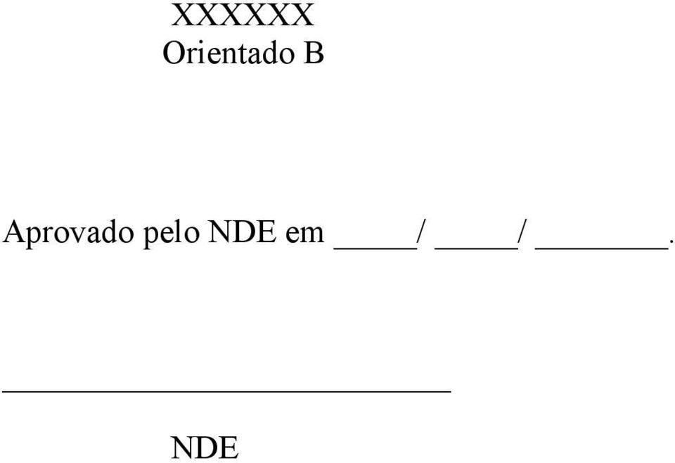 Aprovado