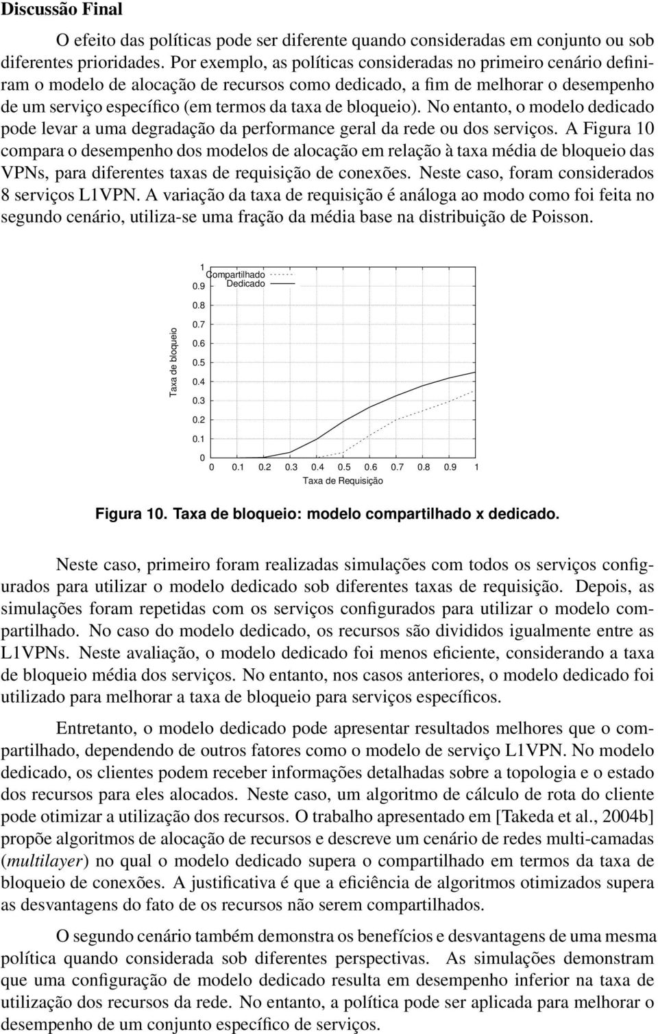 bloqueio). No entanto, o modelo dedicado pode levar a uma degradação da performance geral da rede ou dos serviços.