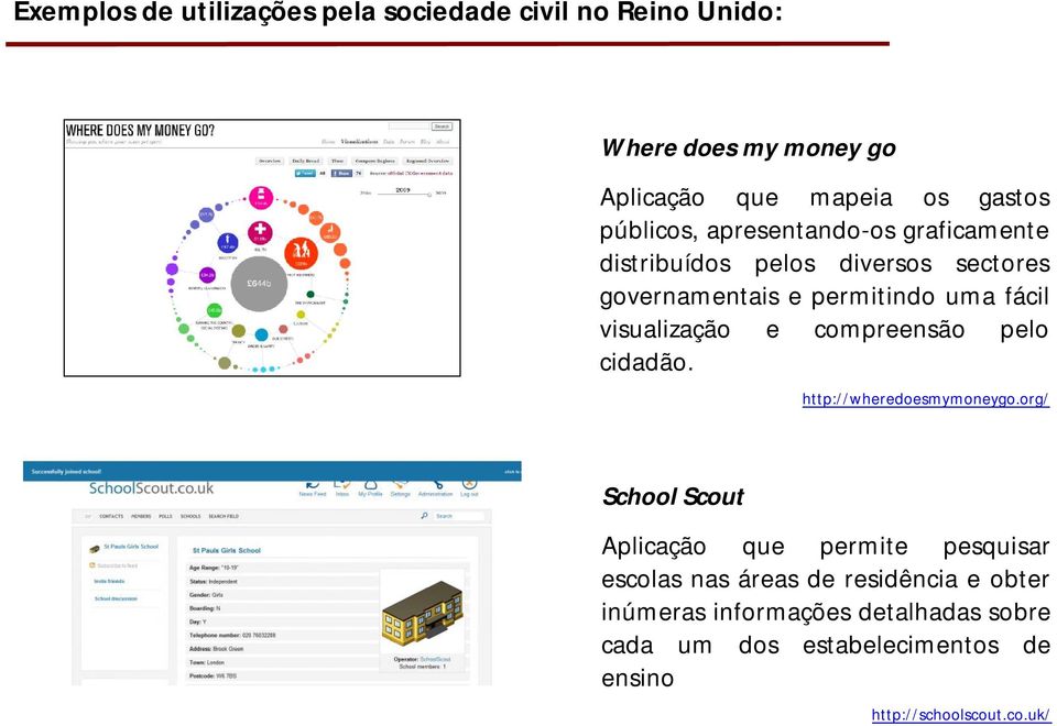 visualização e compreensão pelo cidadão. http://wheredoesmymoneygo.