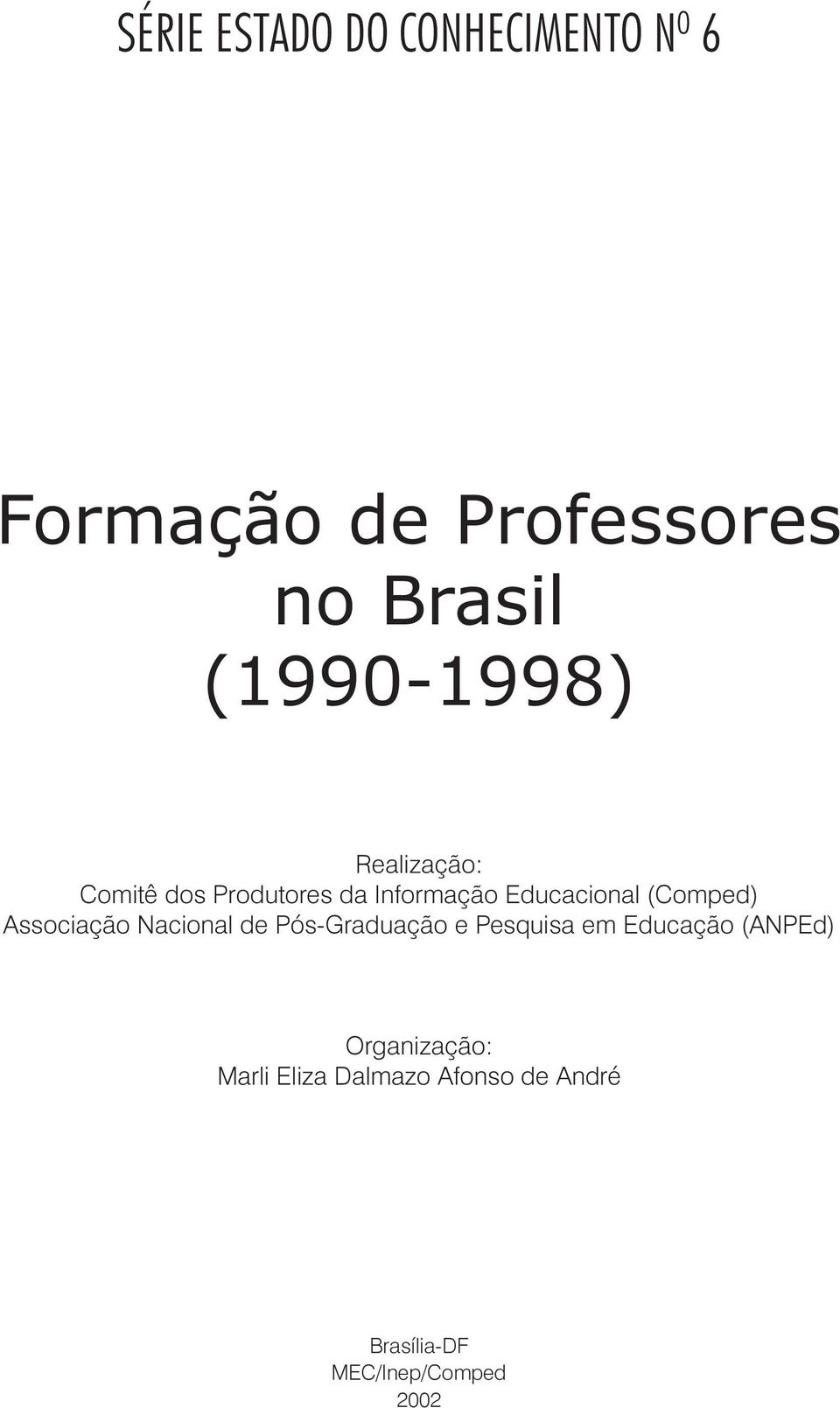 (Comped) Associação Nacional de Pós-Graduação e Pesquisa em Educação