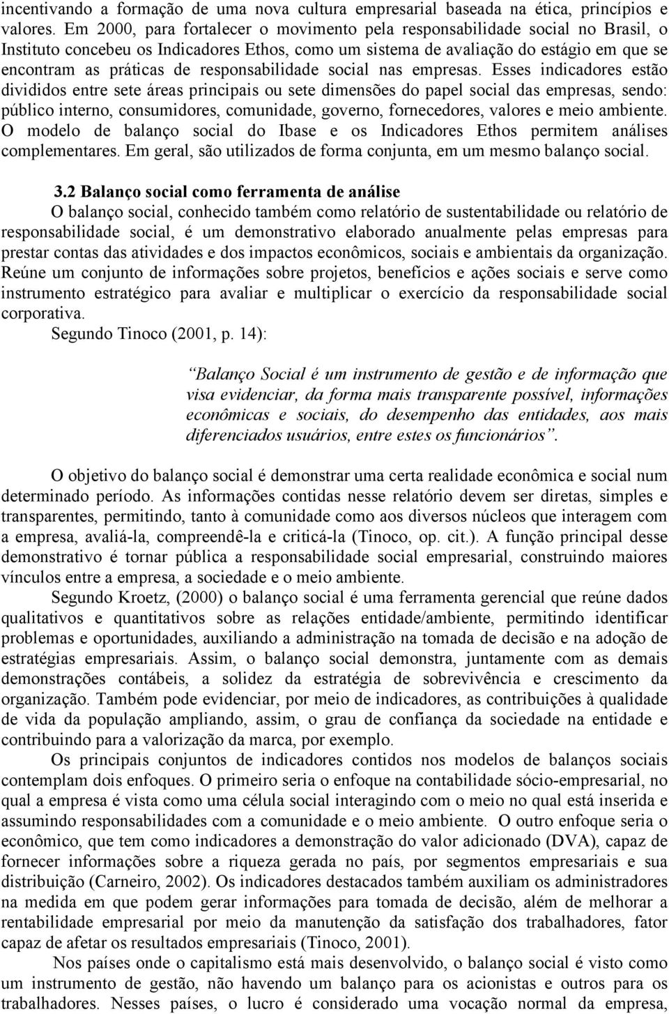 responsabilidade social nas empresas.