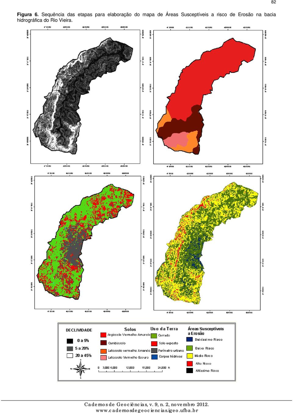 elaboração do mapa de Áreas