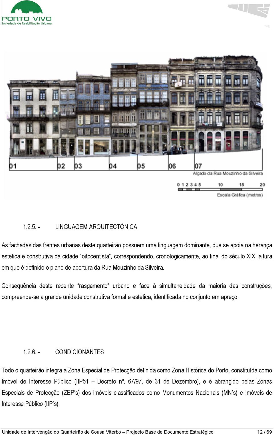 cronologicamente, ao final do século XIX, altura em que é definido o plano de abertura da Rua Mouzinho da Silveira.