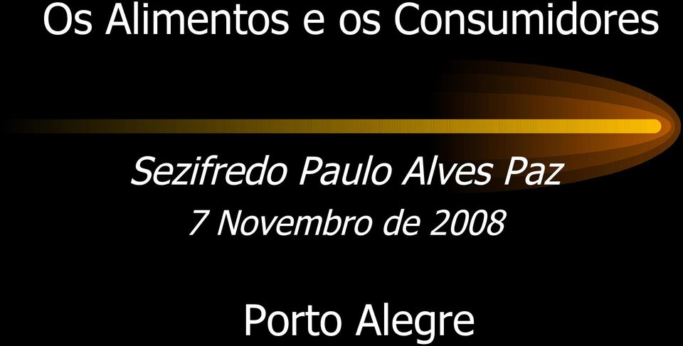 Sezifredo Paulo Alves