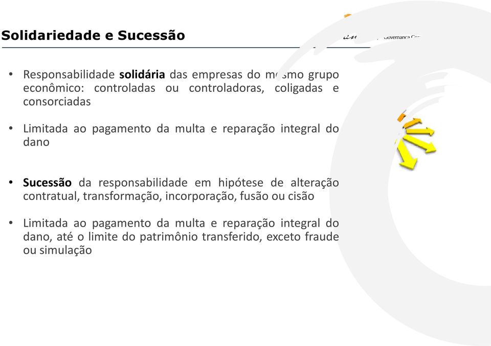 da responsabilidade em hipótese de alteração contratual, transformação, incorporação, fusão ou cisão Limitada