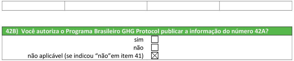 informação do número 42A?