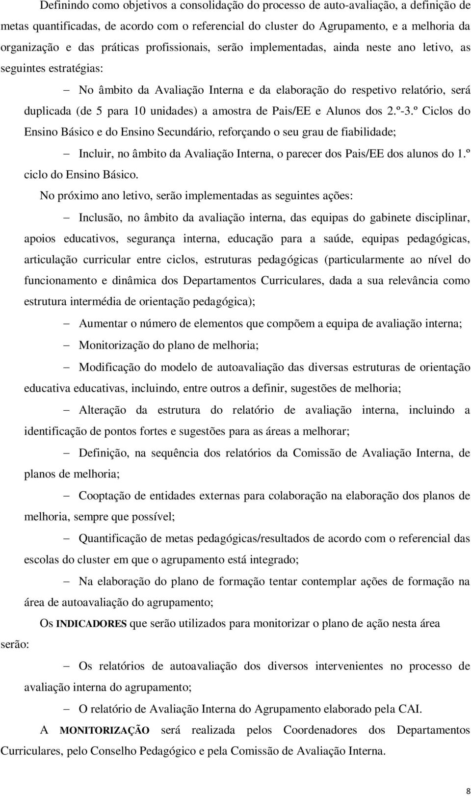 unidades) a amostra de Pais/EE e Alunos dos 2.º-3.