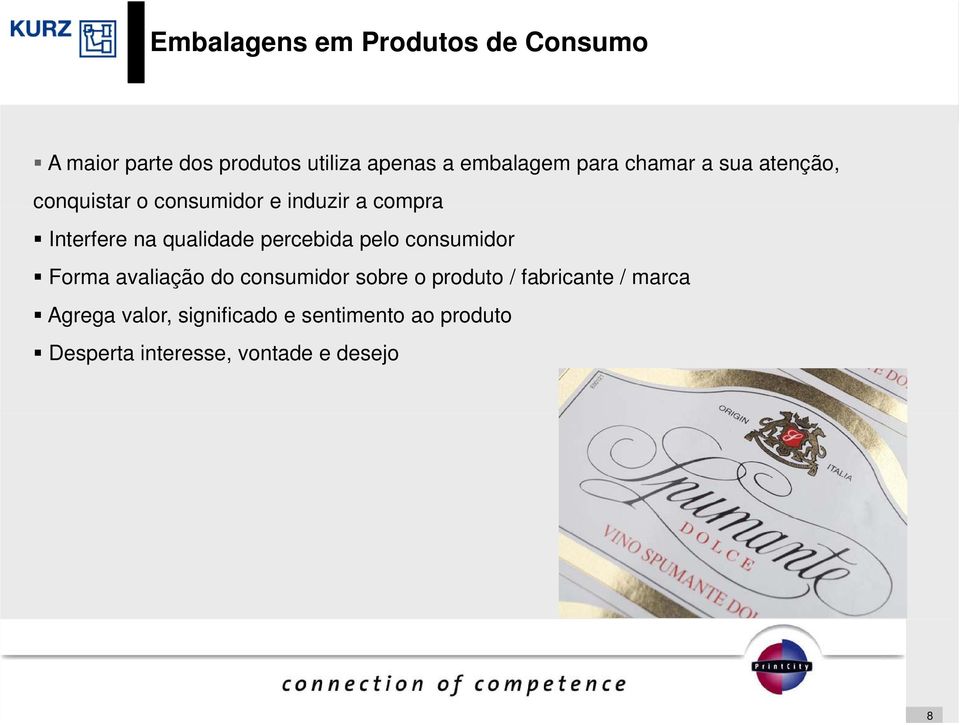 qualidade percebida pelo consumidor Forma avaliação do consumidor sobre o produto /