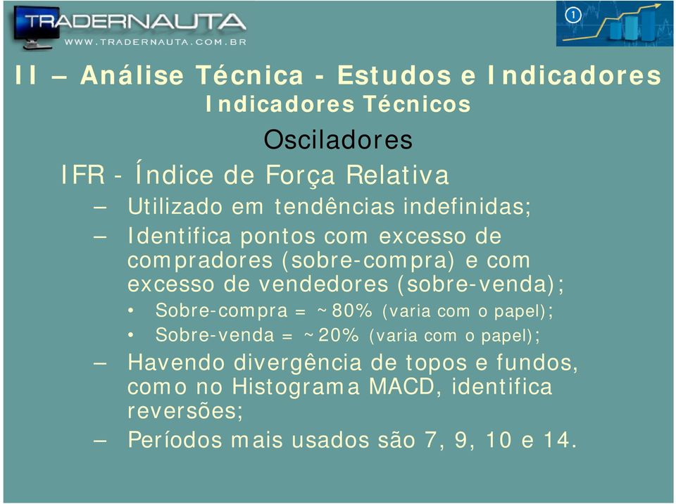 = ~80% (varia com o papel); Sobre-venda = ~20% (varia com o papel); Havendo divergência de topos